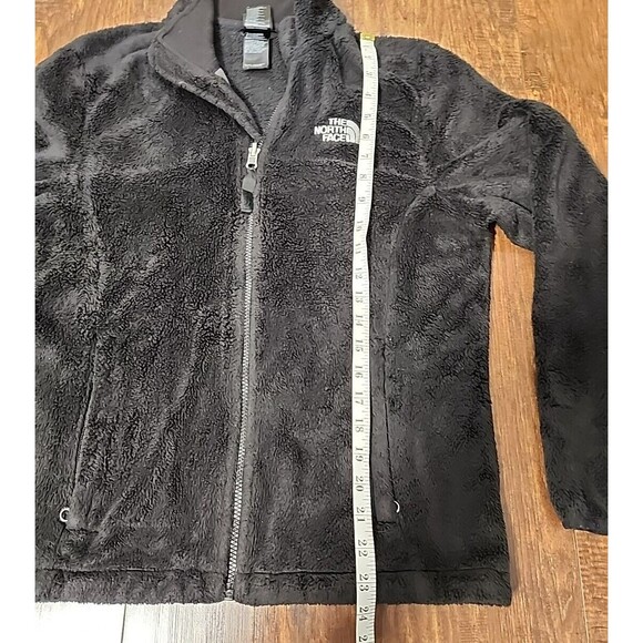 The North Face Jacket Womens M Black Osito Full Zip Fuzzy Soft Fleece Half Dome - Picture 8 of 10